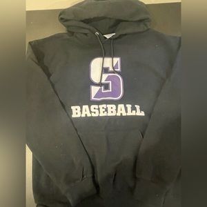 Jerzees 100% Cotton Scranton Baseball Hoodie. Size M *Great Cond*